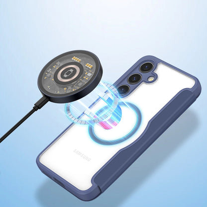 Dux Ducis Skin X Pro case for Samsung S24+ with magnetic ring and flap - blue_4