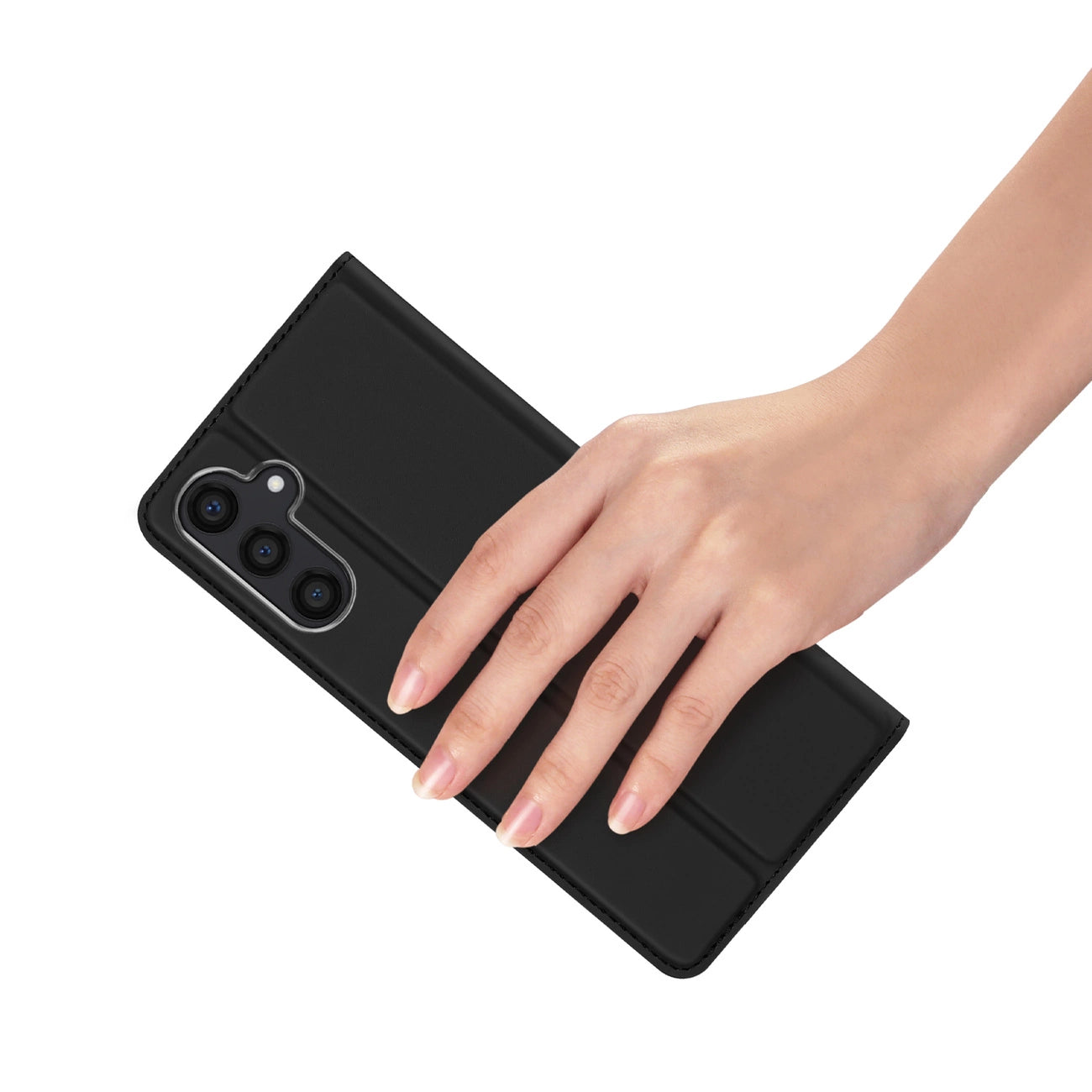 Dux Ducis Skin Pro case for Samsung S24 with flap - black_6