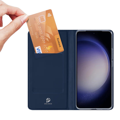 Dux Ducis Skin Pro case for Samsung S24+ with flap - blue_1