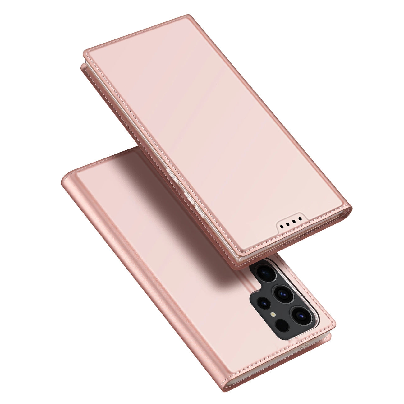 Dux Ducis Skin Pro case for Samsung S24 Ultra with flap - pink_0