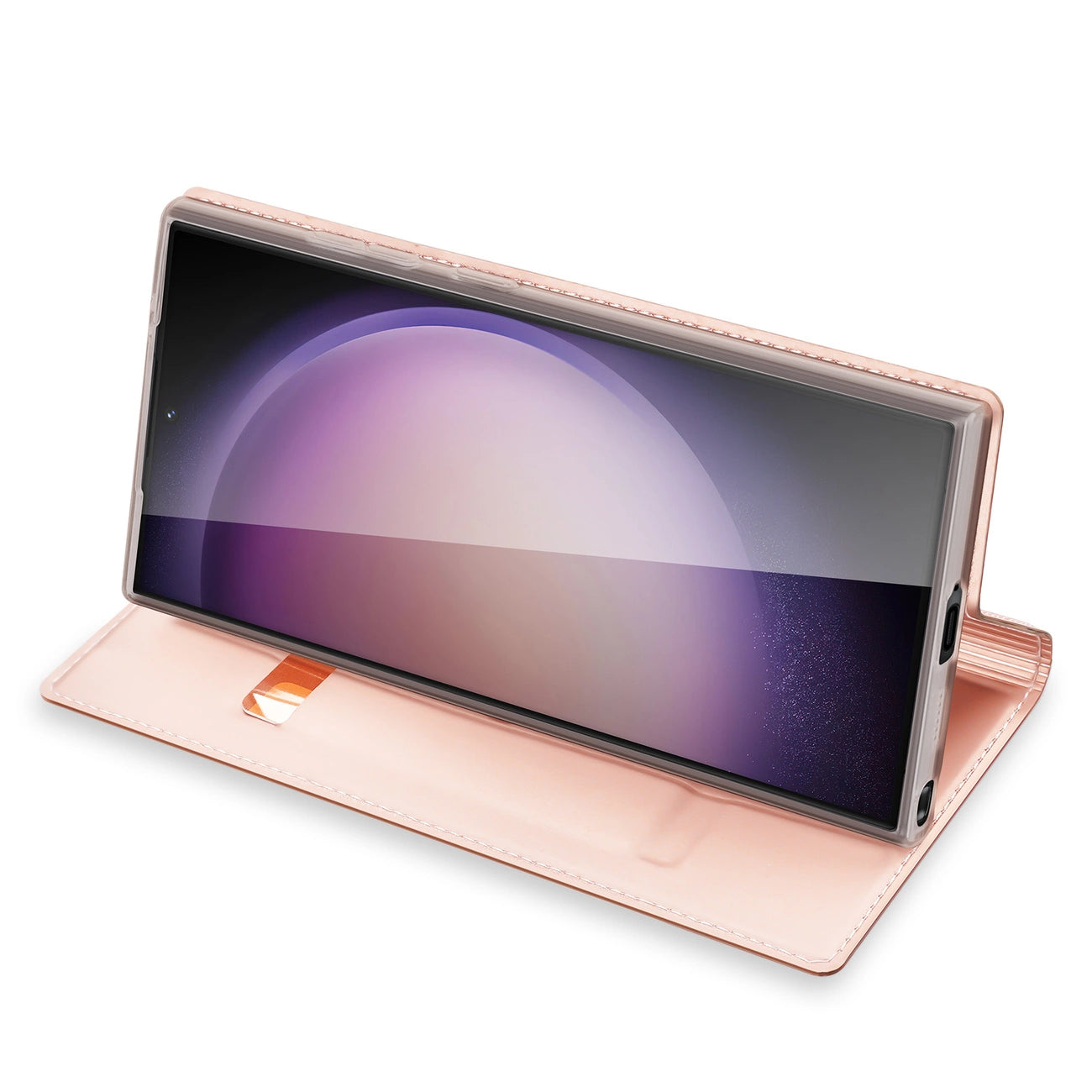 Dux Ducis Skin Pro case for Samsung S24 Ultra with flap - pink_3