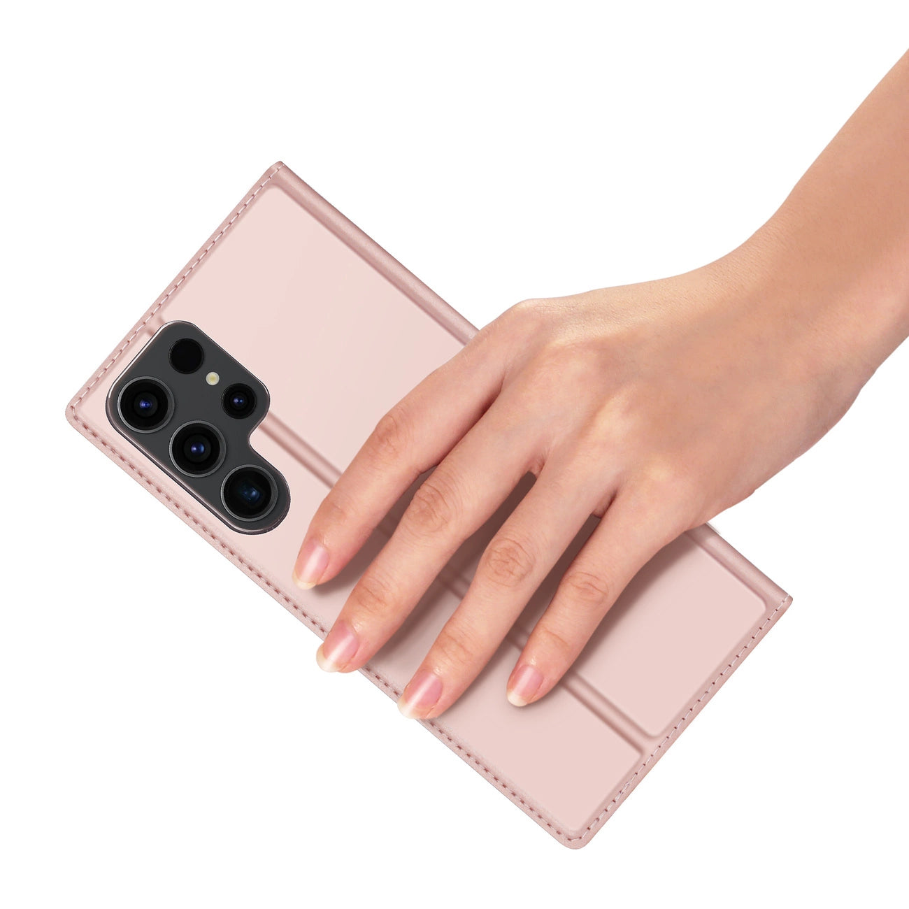 Dux Ducis Skin Pro case for Samsung S24 Ultra with flap - pink_6