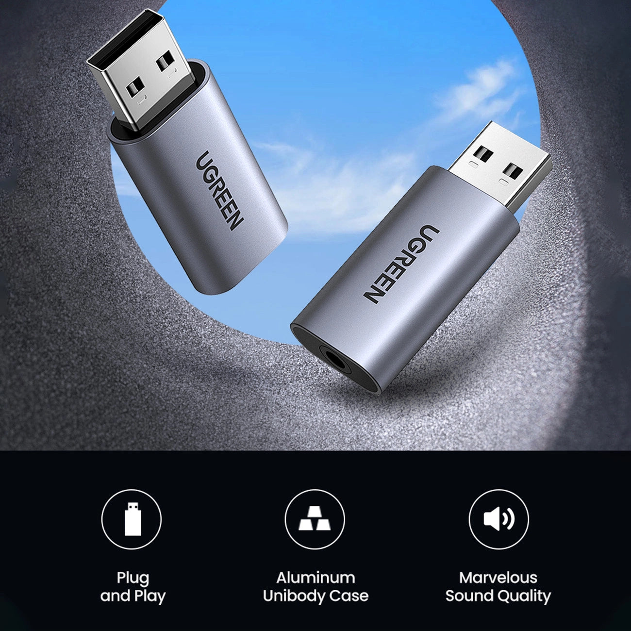 Ugreen CM383 audio adapter - gray_6