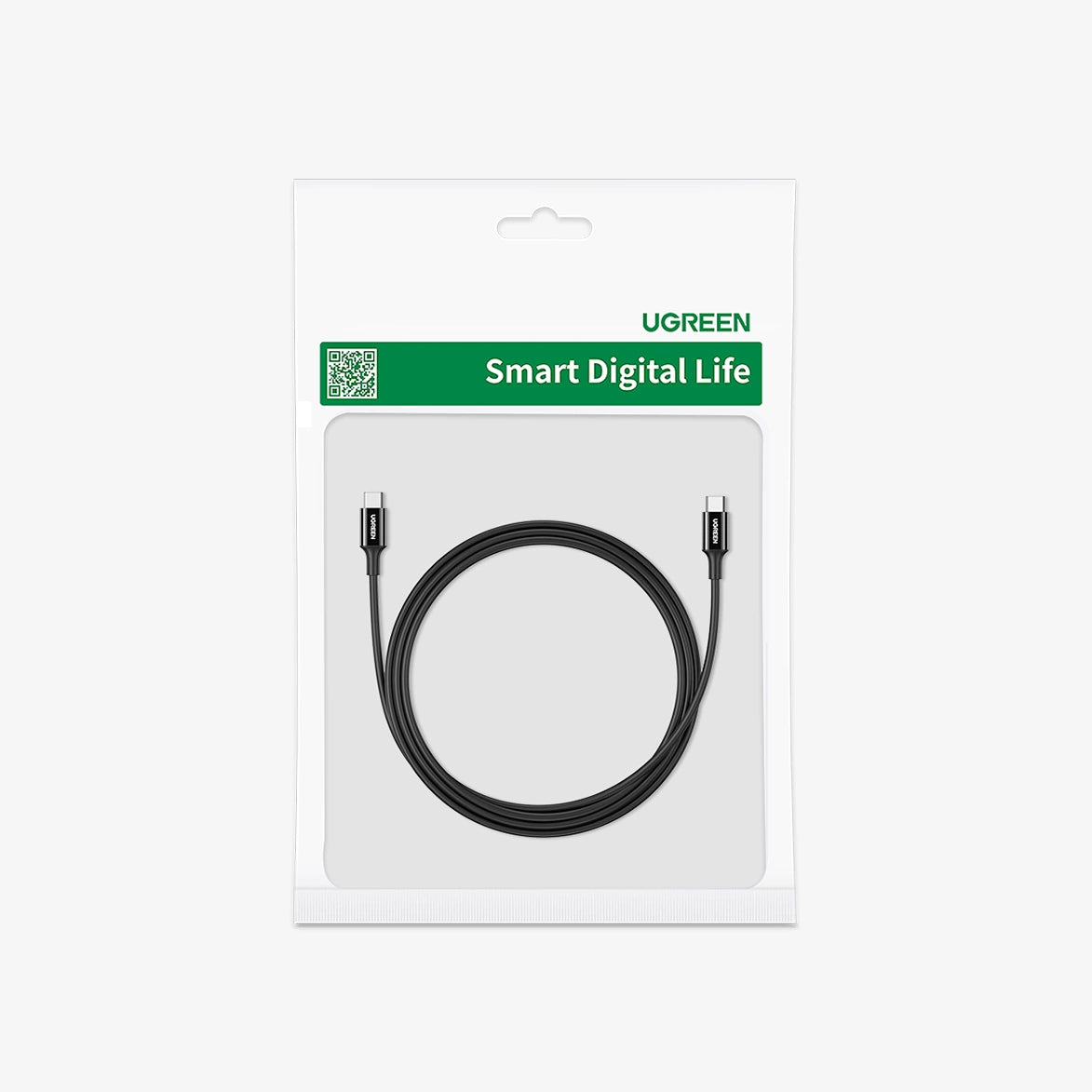 Ugreen US300 USB-C / USB-C cable 480Mb/s 5A 1m - black_4