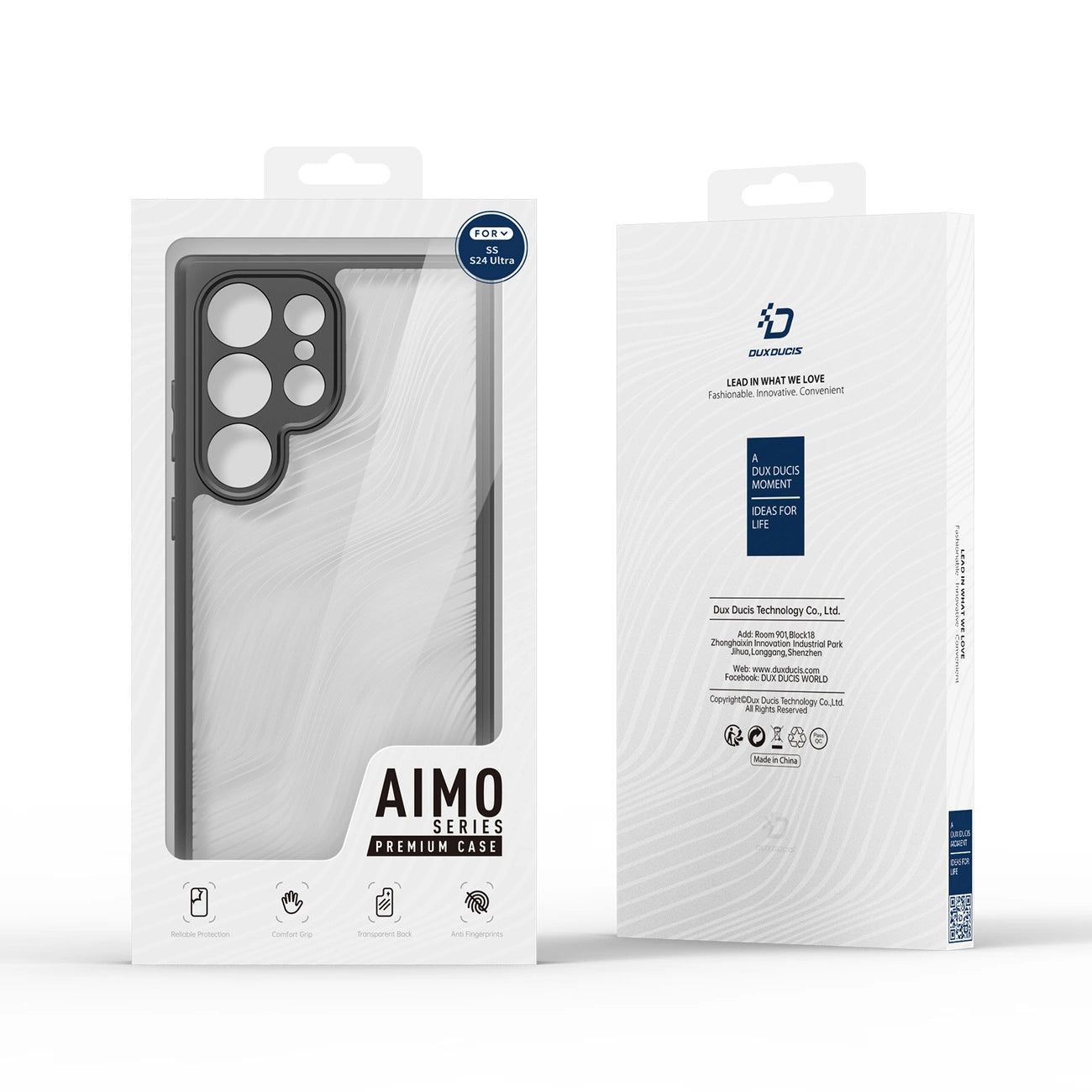 Dux Ducis Aimo case for Samsung S24 Ultra - black_2