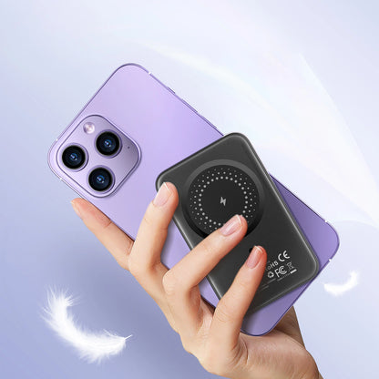 Choetech B655 mini wireless magnetic powerbank 5000mAh - silver_8