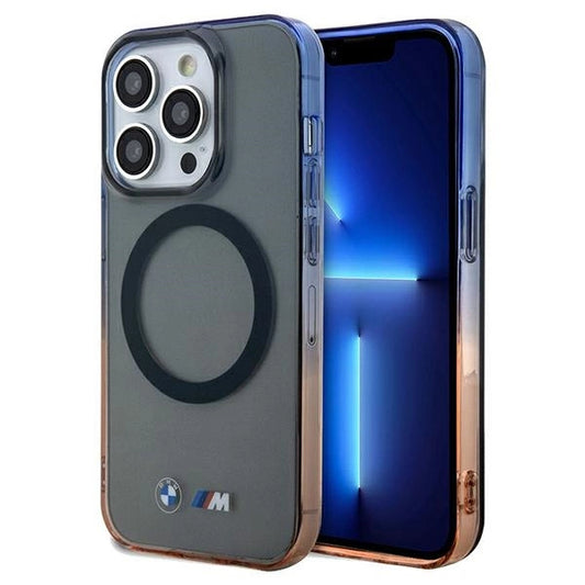 BMW Gradient Bumper MagSafe case for iPhone 15 Pro Max - gray_0