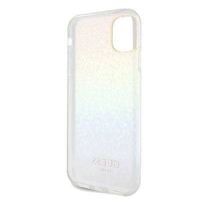 Guess IML Faceted Mirror Disco Iridescent case for iPhone 11 / Xr - multicolor_6