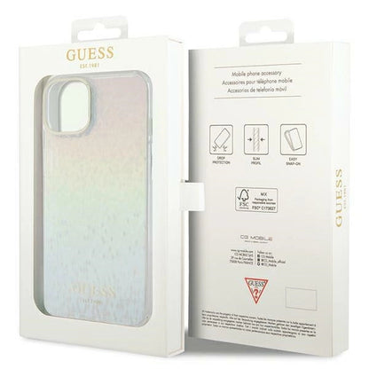 Guess IML Faceted Mirror Disco Iridescent case for iPhone 12/12 Pro - multicolor_7