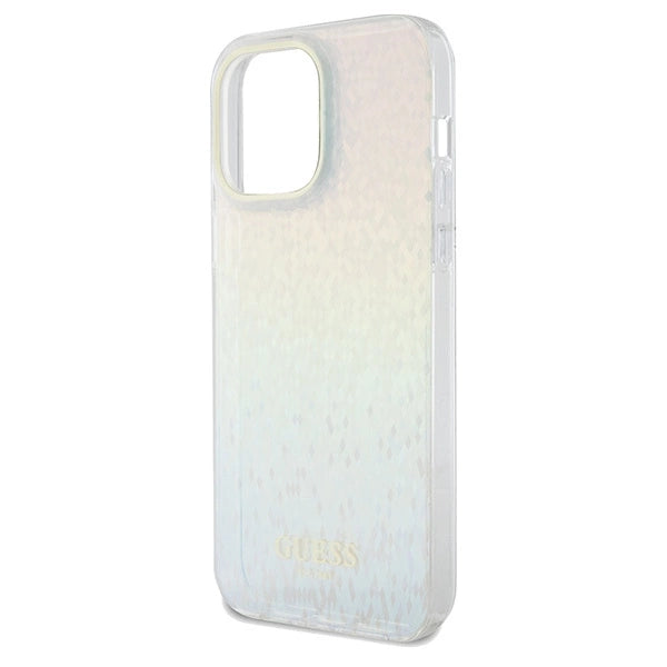 Guess IML Faceted Mirror Disco Iridescent case for iPhone 13 Pro Max - multicolored_5