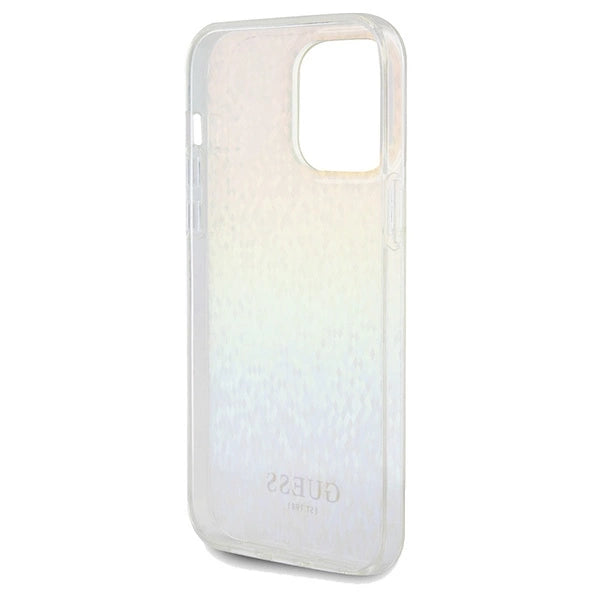 Guess IML Faceted Mirror Disco Iridescent case for iPhone 13 Pro Max - multicolored_6