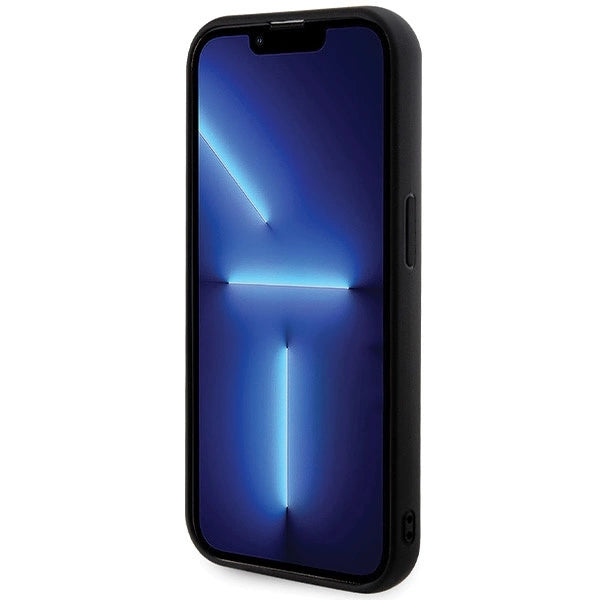 Guess Sequin Script Metal case for iPhone 13 Pro Max - black_4