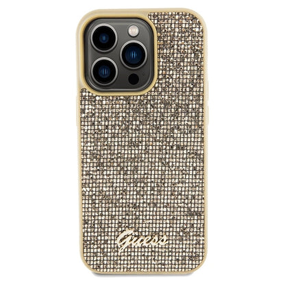 Guess Disco Metal Script case for iPhone 14 Pro - gold_2