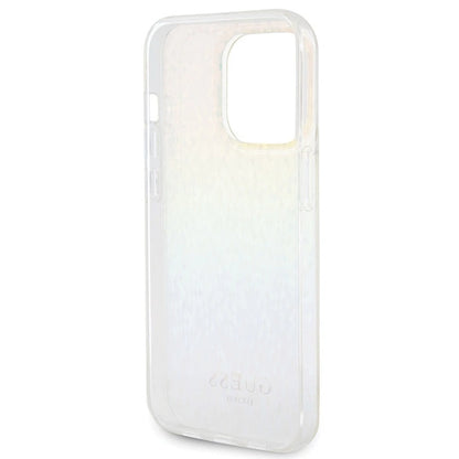 Guess IML Faceted Mirror Disco Iridescent case for iPhone 14 Pro Max - multicolored_6