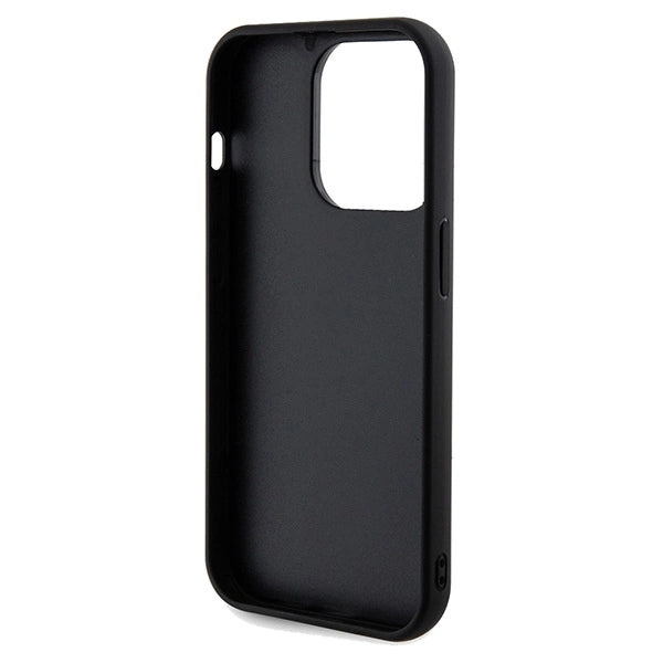 Guess Sequin Script Metal case for iPhone 14 Pro Max - black_6