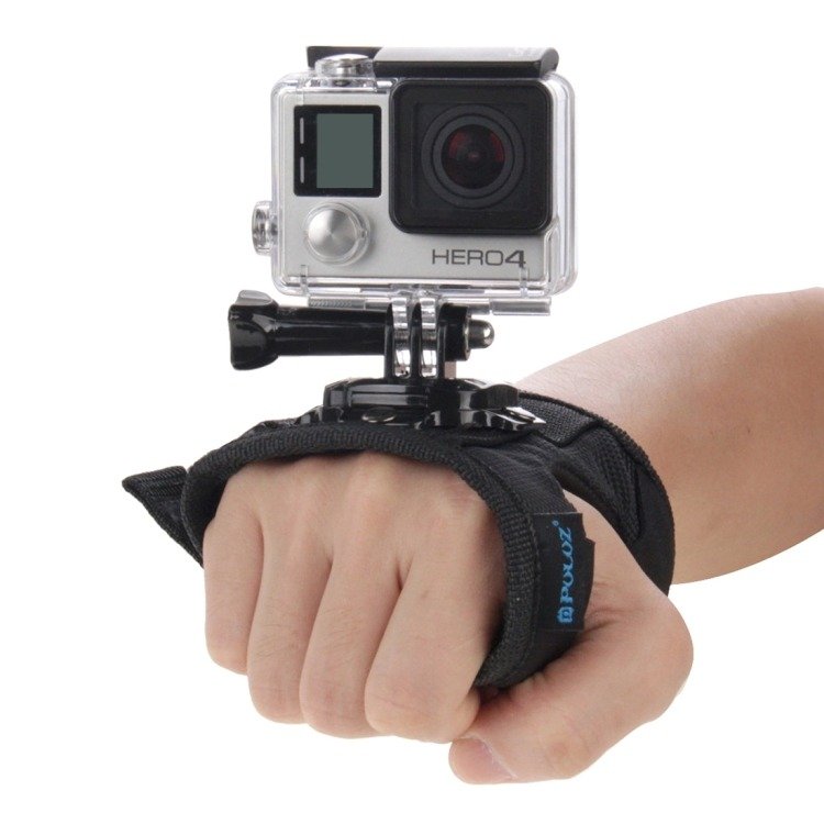 Wrist band Puluz with mount for sport camera_5