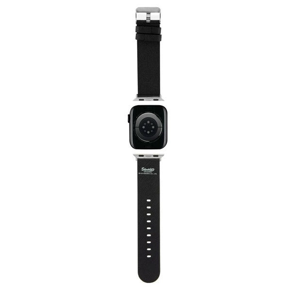 Hello Kitty Heads &amp; Bows Pattern Strap for Apple Watch 38/40/41mm - Black_1