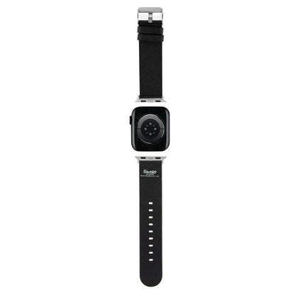 Hello Kitty Heads &amp; Bows Pattern Strap for Apple Watch 38/40/41mm - Black_1