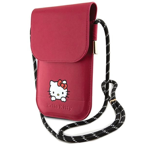 Hello Kitty Leather Daydreaming Cord bag - pink_0