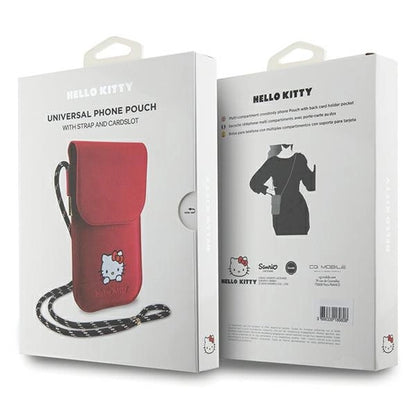 Hello Kitty Leather Daydreaming Cord bag - pink_5