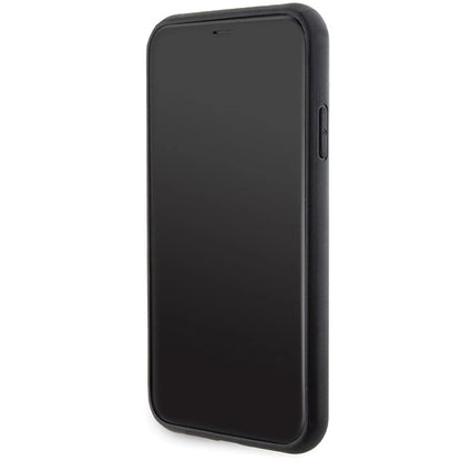 Karl Lagerfeld Gripstand Saffiano Choupette Pins Case for iPhone 11 / Xr - Black_4