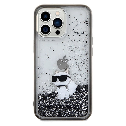 Karl Lagerfeld Liquid Glitter Choupette case for iPhone 13 Pro Max - transparent_2
