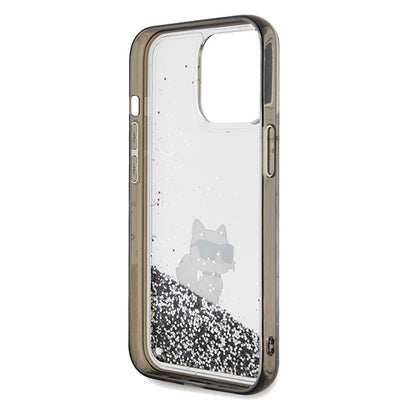 Karl Lagerfeld Liquid Glitter Choupette case for iPhone 13 Pro Max - transparent_6