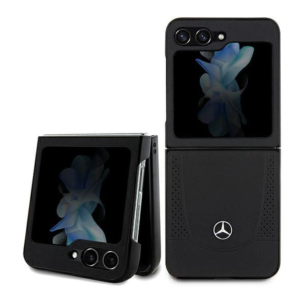 Mercedes Leather Urban case for Samsung Galaxy Z Flip 5 - black_0