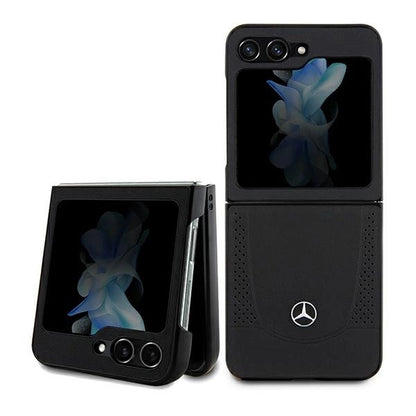 Mercedes Leather Urban case for Samsung Galaxy Z Flip 5 - black_0