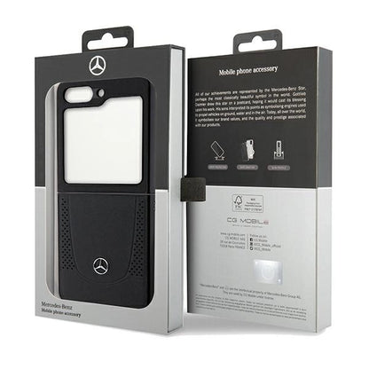 Mercedes Leather Urban case for Samsung Galaxy Z Flip 5 - black_7