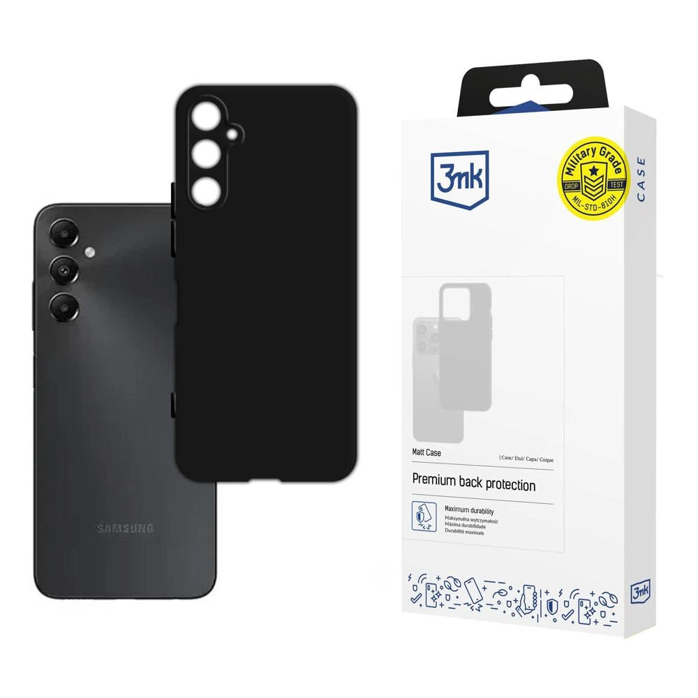 3mk Matt Case for Samsung Galaxy A05s - black_0