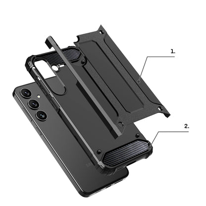 Hybrid Armor case for Samsung Galaxy S24+ armored - black_6