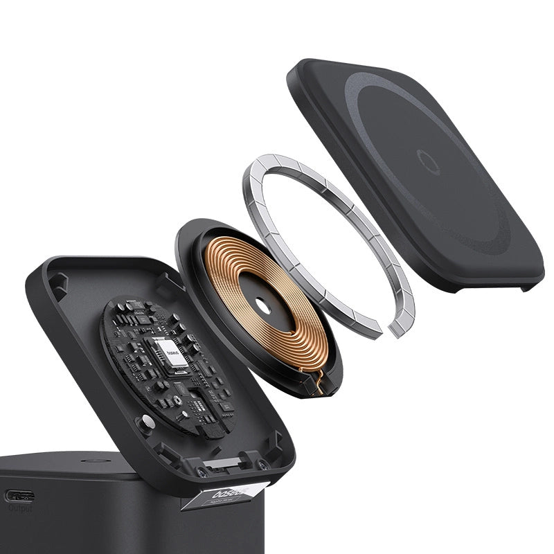 Baseus BS-W531 MagSafe / Qi USB-C 20W wireless charger - black_5