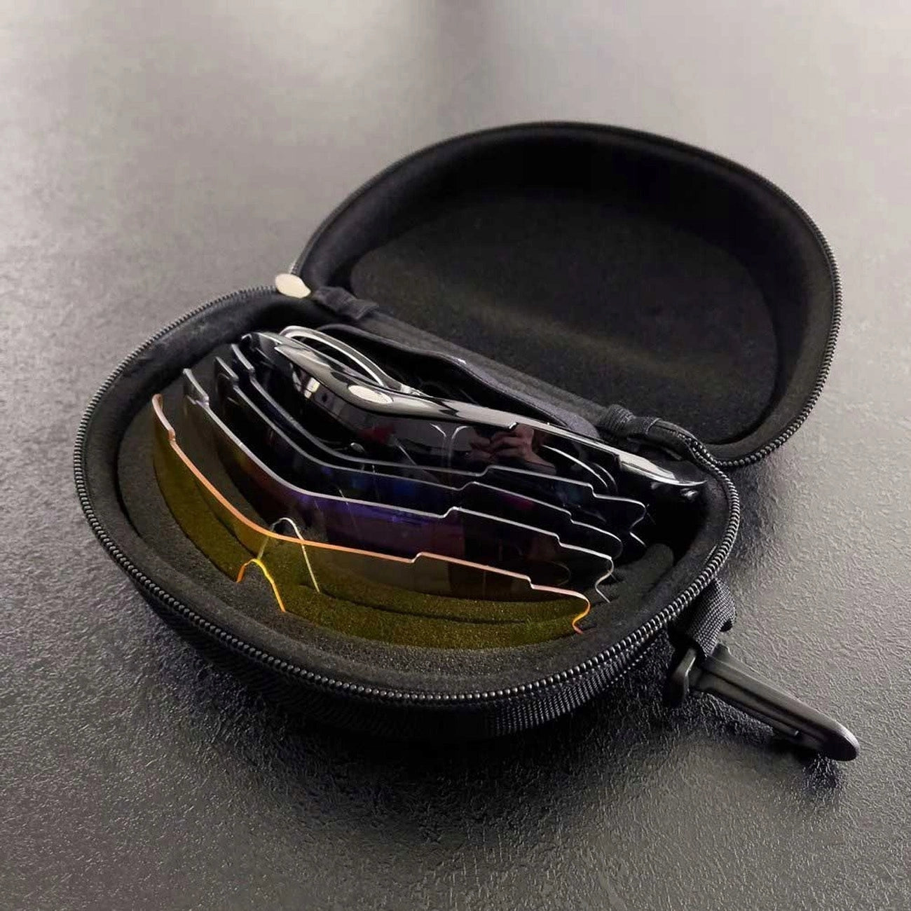 Rockbros 10003 polarized cycling glasses - black_4