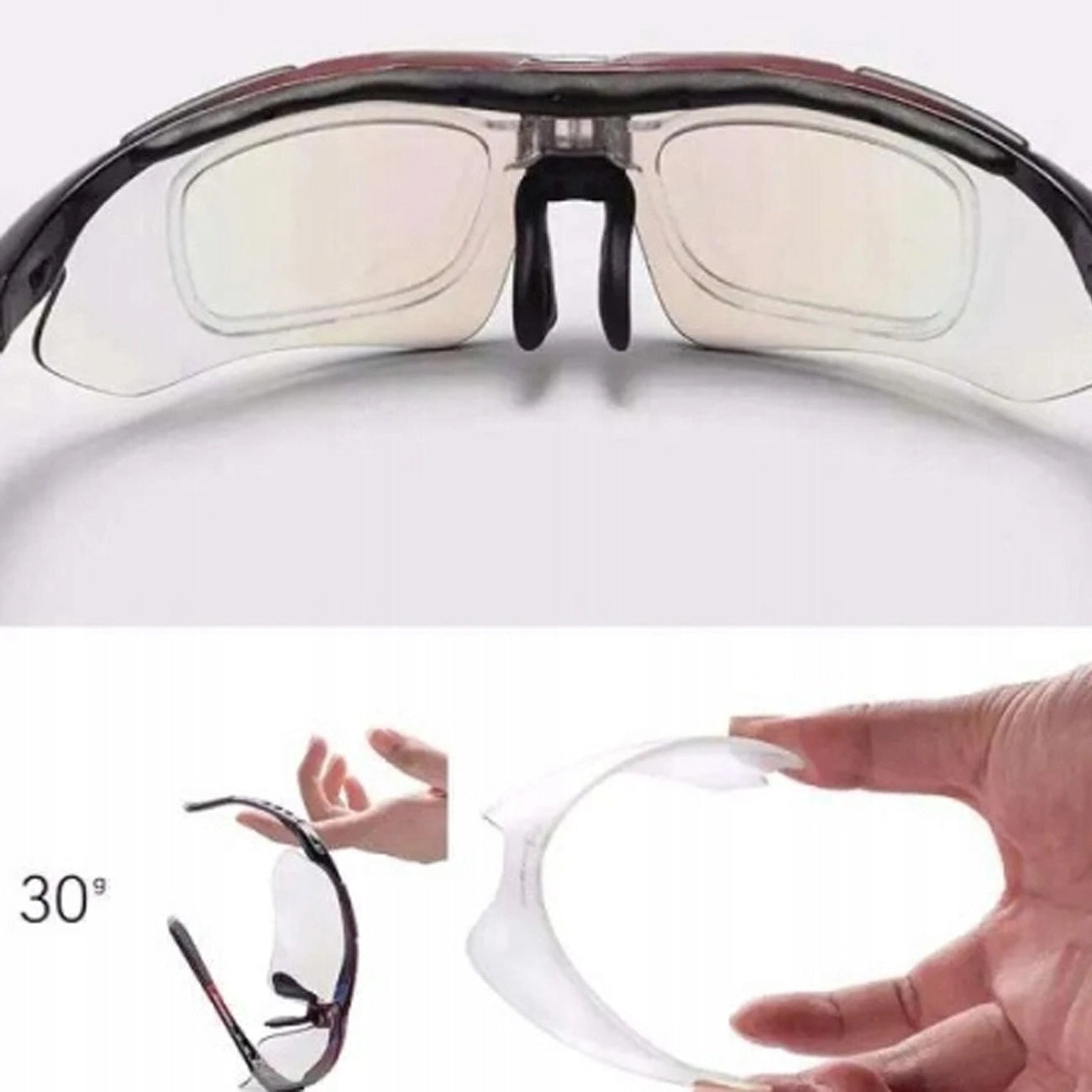 Rockbros 10003 polarized cycling glasses - black_8