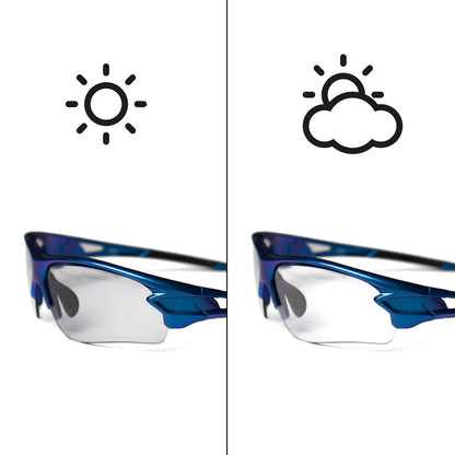Rockbros 10069 photochromic UV400 cycling glasses - blue_1