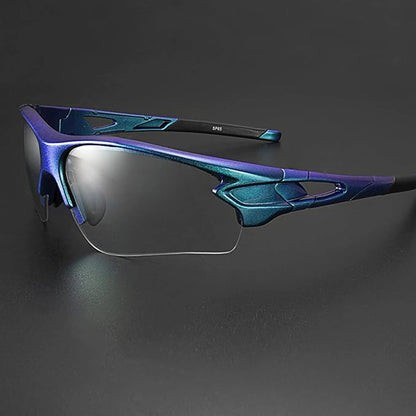 Rockbros 10069 photochromic UV400 cycling glasses - blue_8