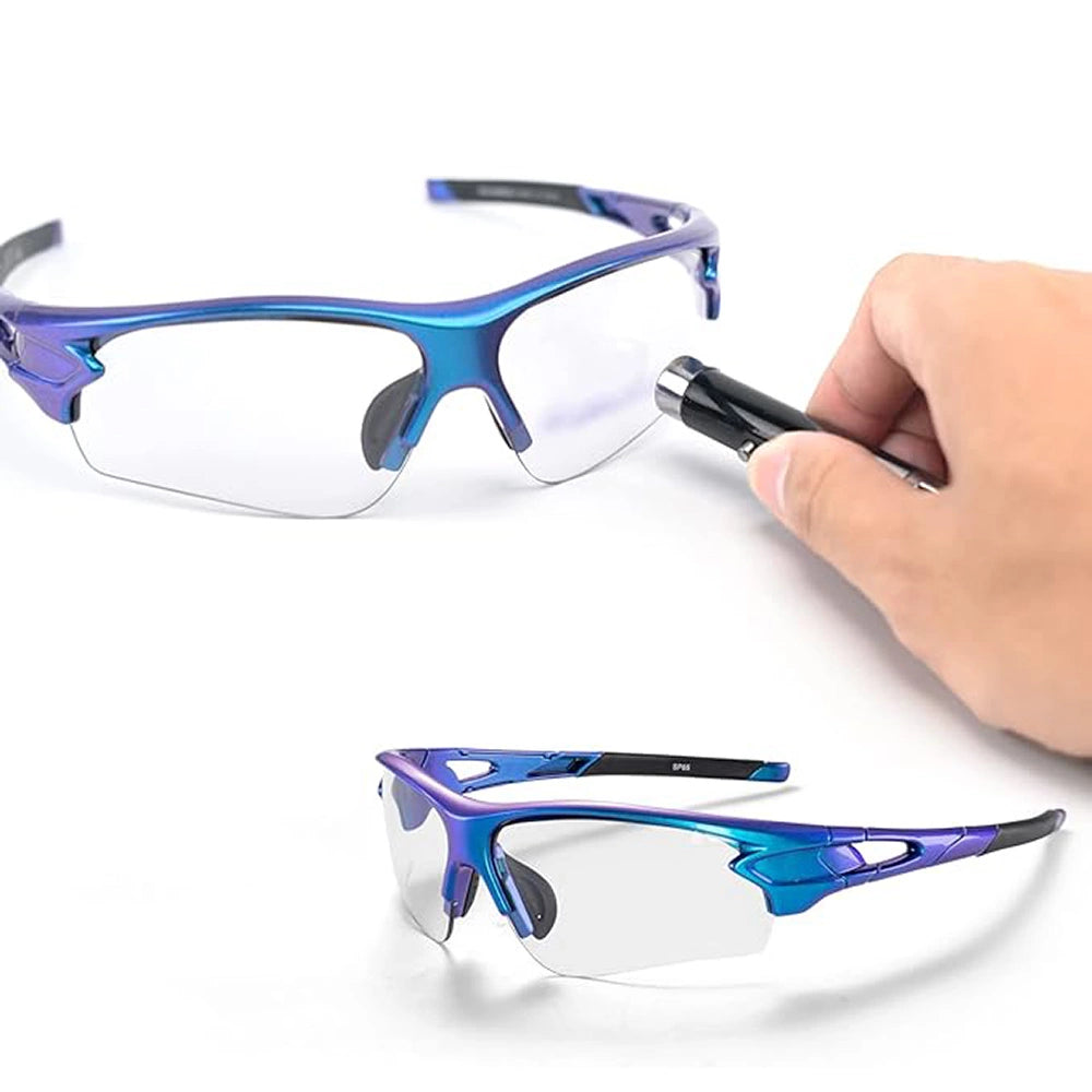 Rockbros 10069 photochromic UV400 cycling glasses - blue_9