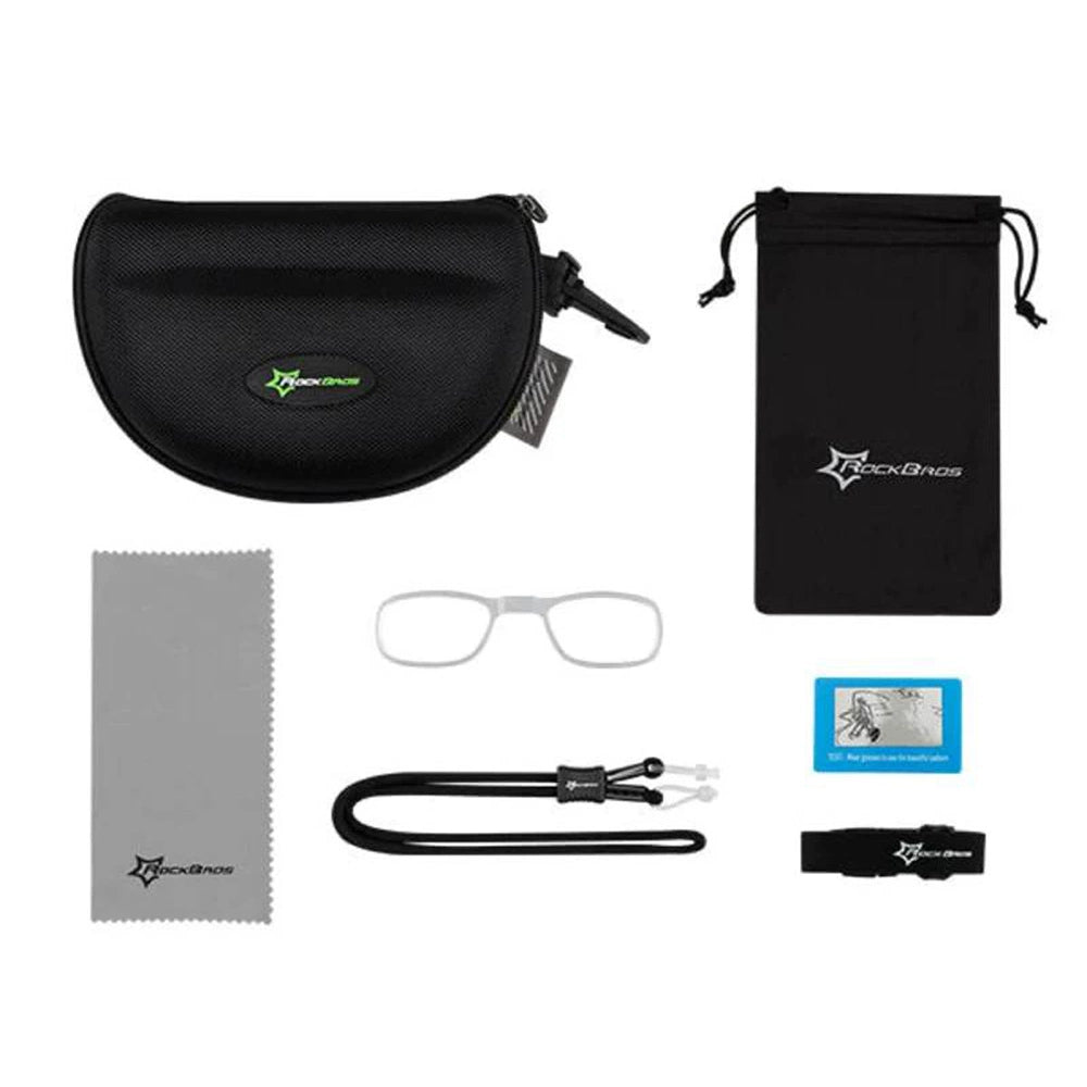 Rockbros 10141 photochromic UV400 cycling glasses - red_4