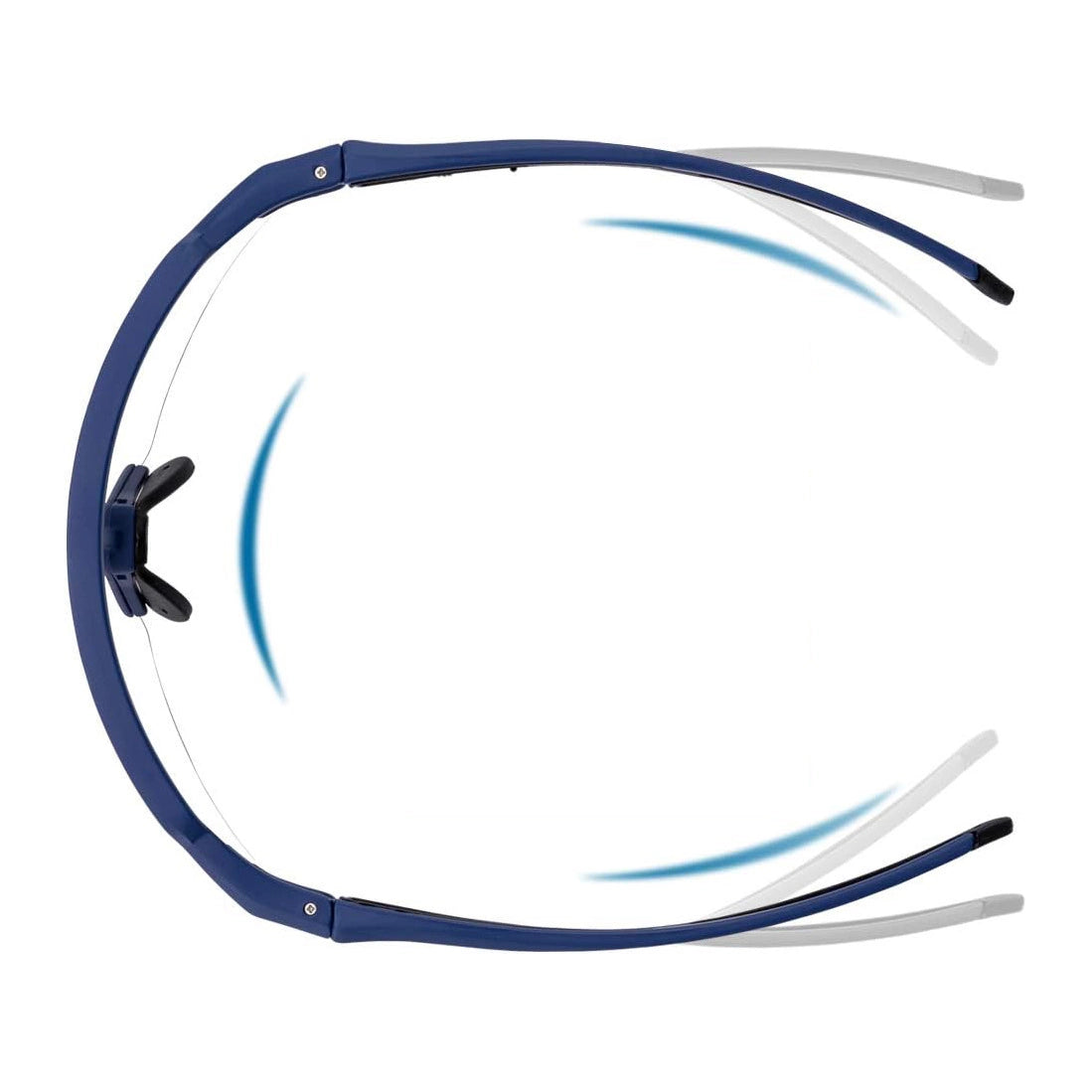 Rockbros 10174 photochromic UV400 cycling glasses - blue_3