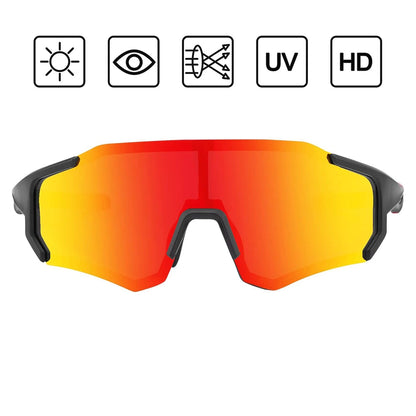 Rockbros 10182 polarizing cycling glasses - red_6