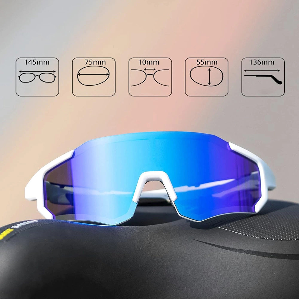 Rockbros 10183 polarizing cycling glasses - blue_3
