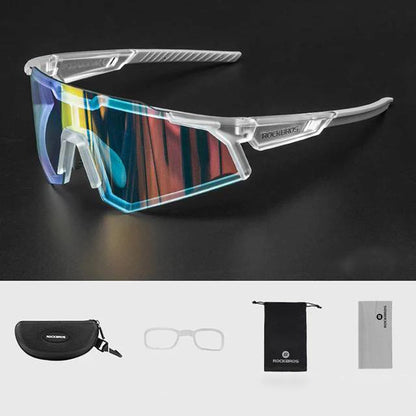 Rockbros SP291 photochromic UV400 cycling glasses - white_6