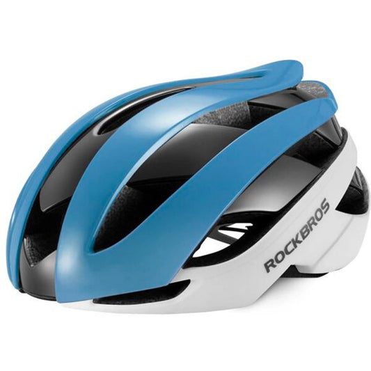 Rockbros bicycle helmet 10110004003 size L - blue and white_0