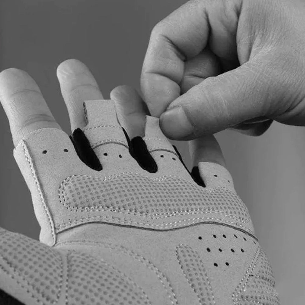 Rockbros S109GR cycling gloves, size M - gray_2