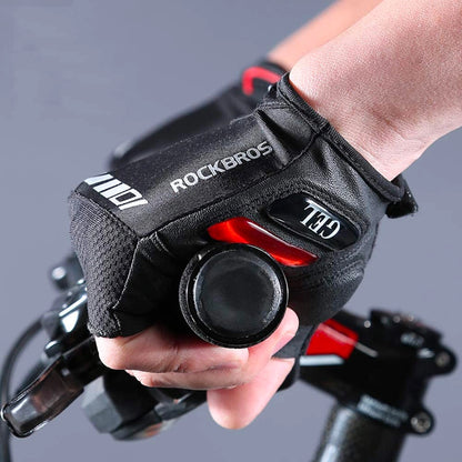 Rockbros S143-BK L cycling gloves with gel inserts - black_5