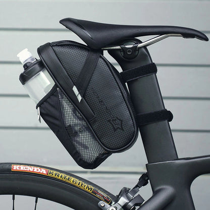 Rockbros C7-1 waterproof bicycle bag with saddle mounting 1.5l - black_5