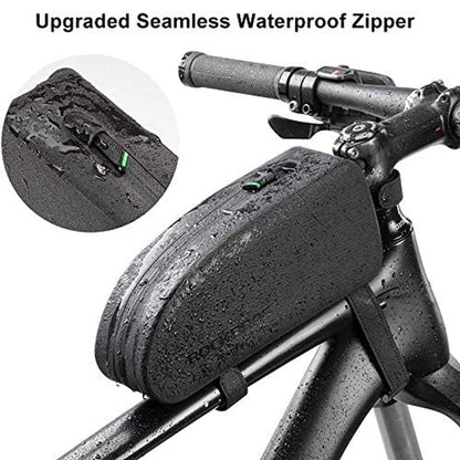 Rockbros AS-019-1 bicycle frame bag waterproof 1.6 l - black_1