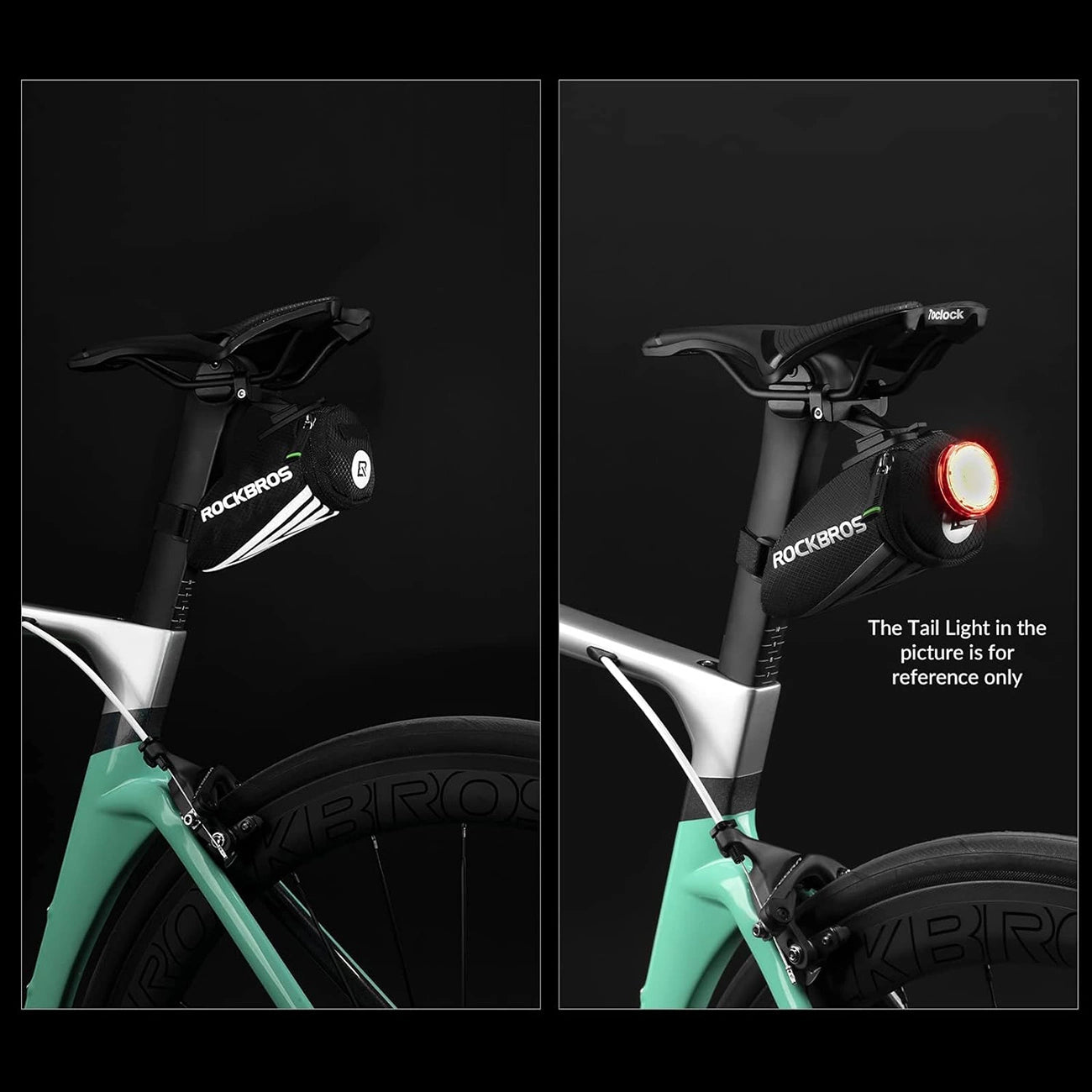 Rockbros C28 bicycle bag under the saddle - black_4