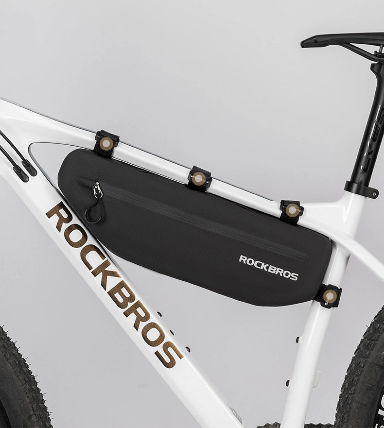 Rockbros AS-043 bicycle bag with Velcro 3l - black_11